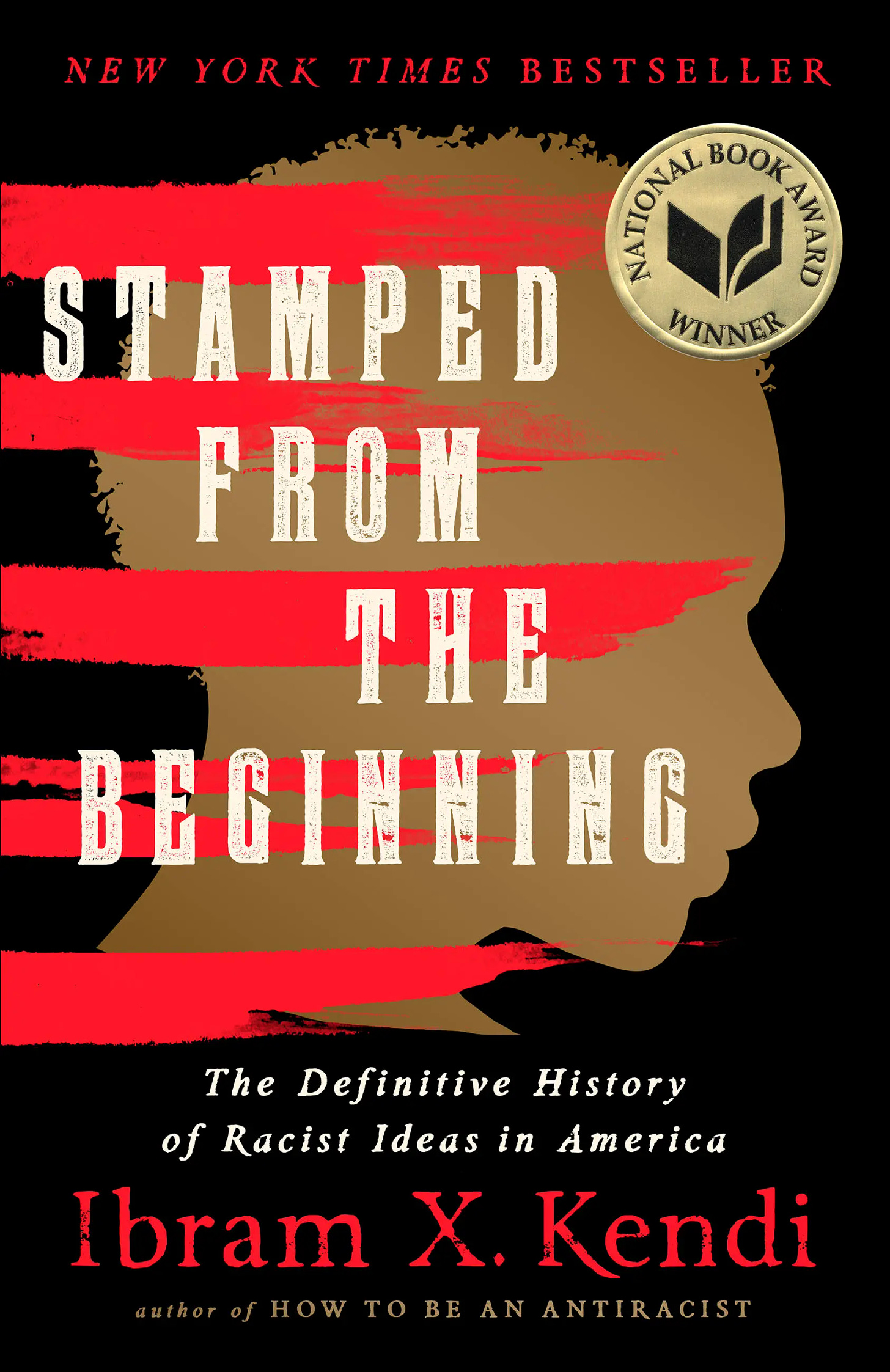 book jacket for stamped from the beginning