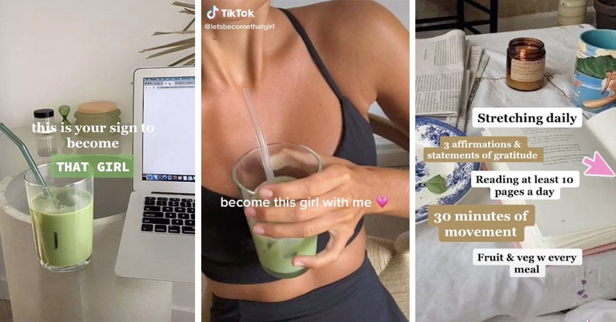 What is the 'that girl' TikTok trend that's taking over the app?