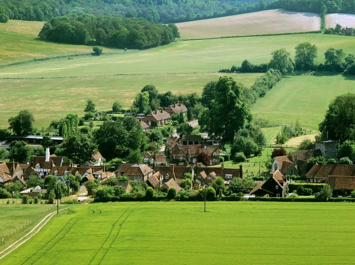 Village of Turville, Buckinghanshire, UK