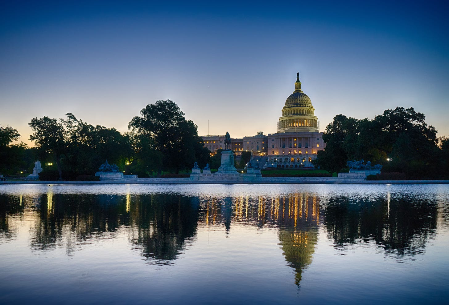 Washington DC, vista del Capitolio