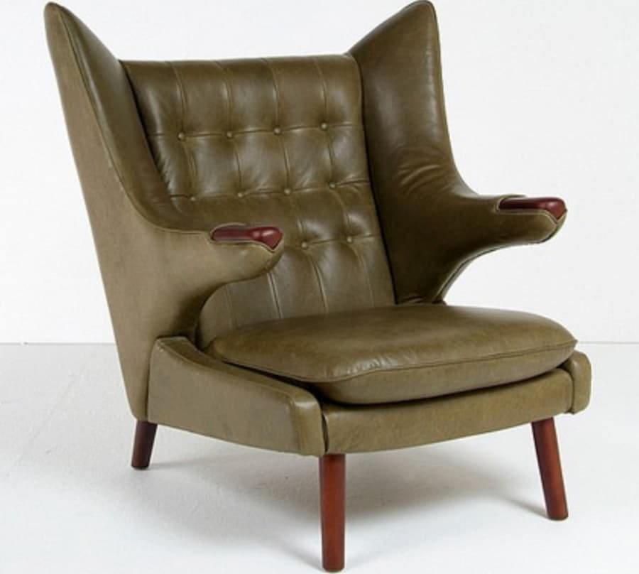 papa bear inspired chair in green papa bear inspired chair in green