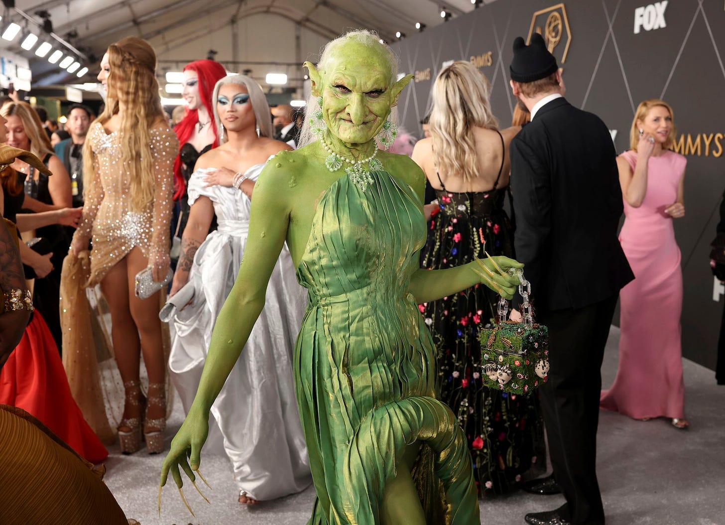 Why Princess Poppy was dressed as a green troll at the Emmy Awards | CNN