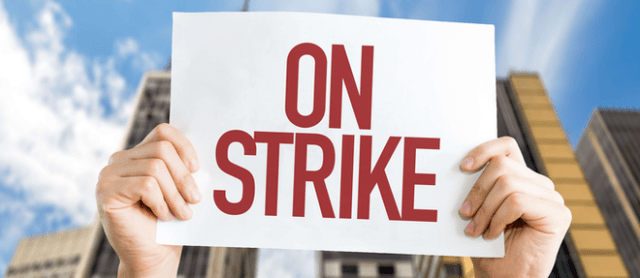 U.S. east coast dockworkers go on strike