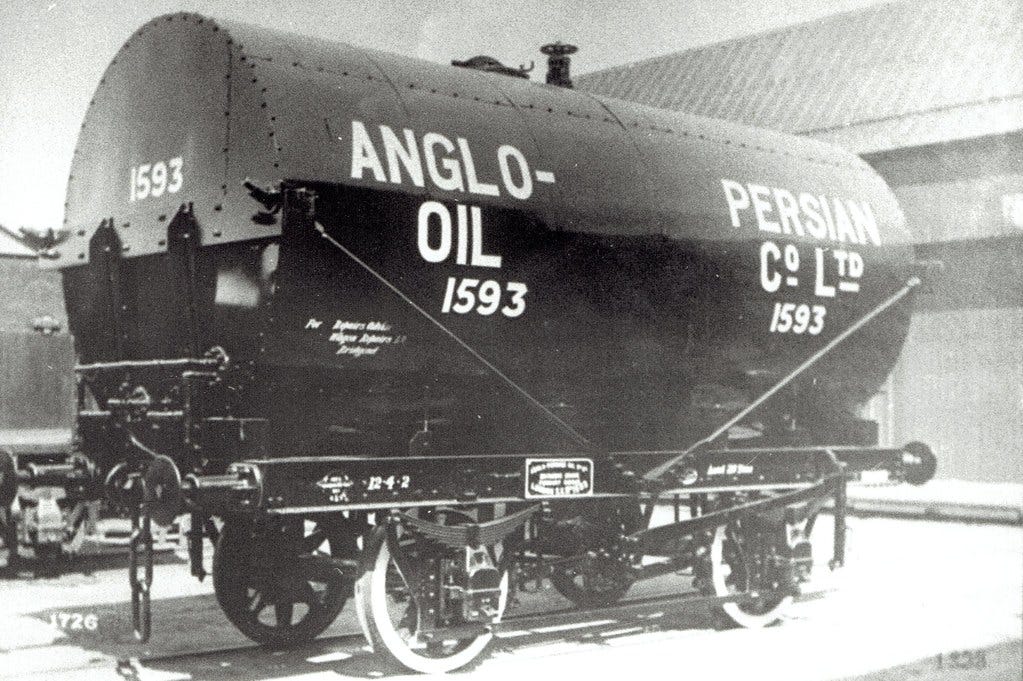 Anglo-Persian Oil Company - APOC four-wheel tank car Nr. 1… | Flickr