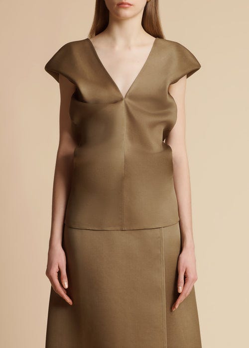 Ami Top in Toffee