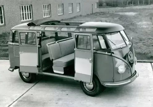 1951 Volkswagen Samba bus - Vintage Photograph 3451331 - Picture 1 of 4