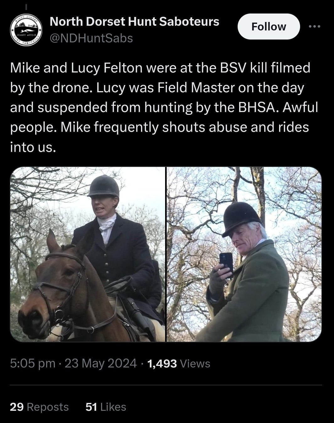 North Dorset Sabs Twitter