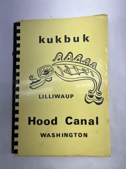 KUKBUK COOK BOOK Hood Canal Washington 1974 £16.04 - PicClick UK