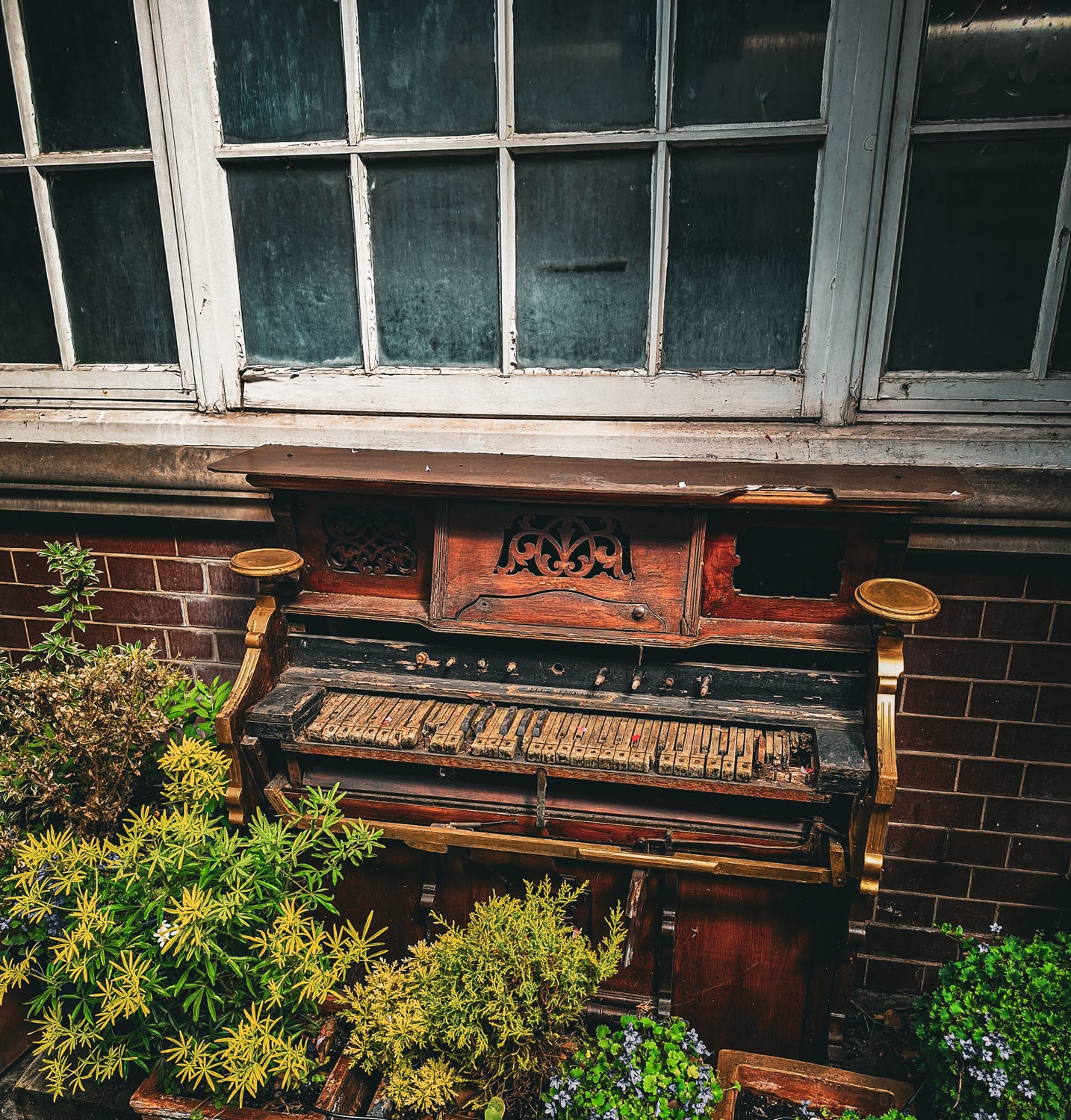 Piano in London.