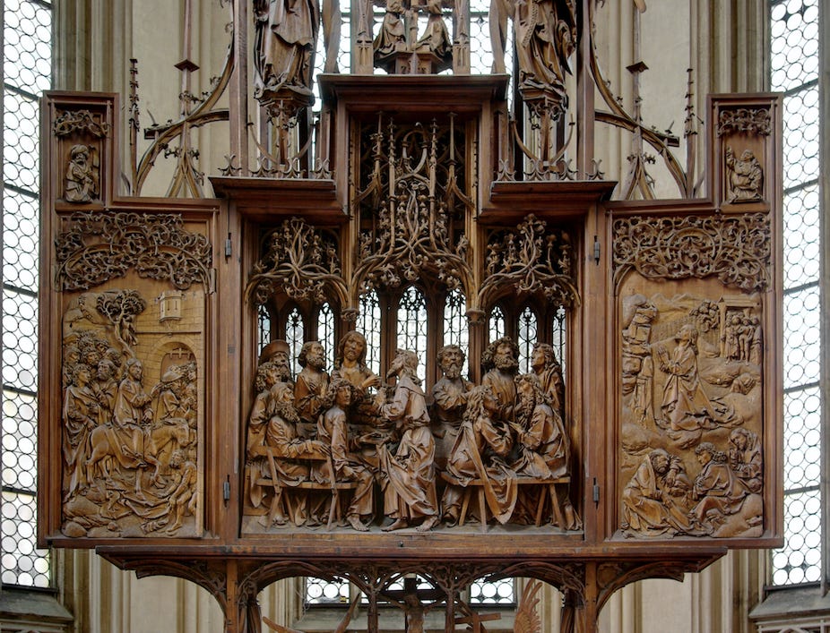 Altarpiece of the Holy Blood, Rothenburg (Illustration) - World History  Encyclopedia