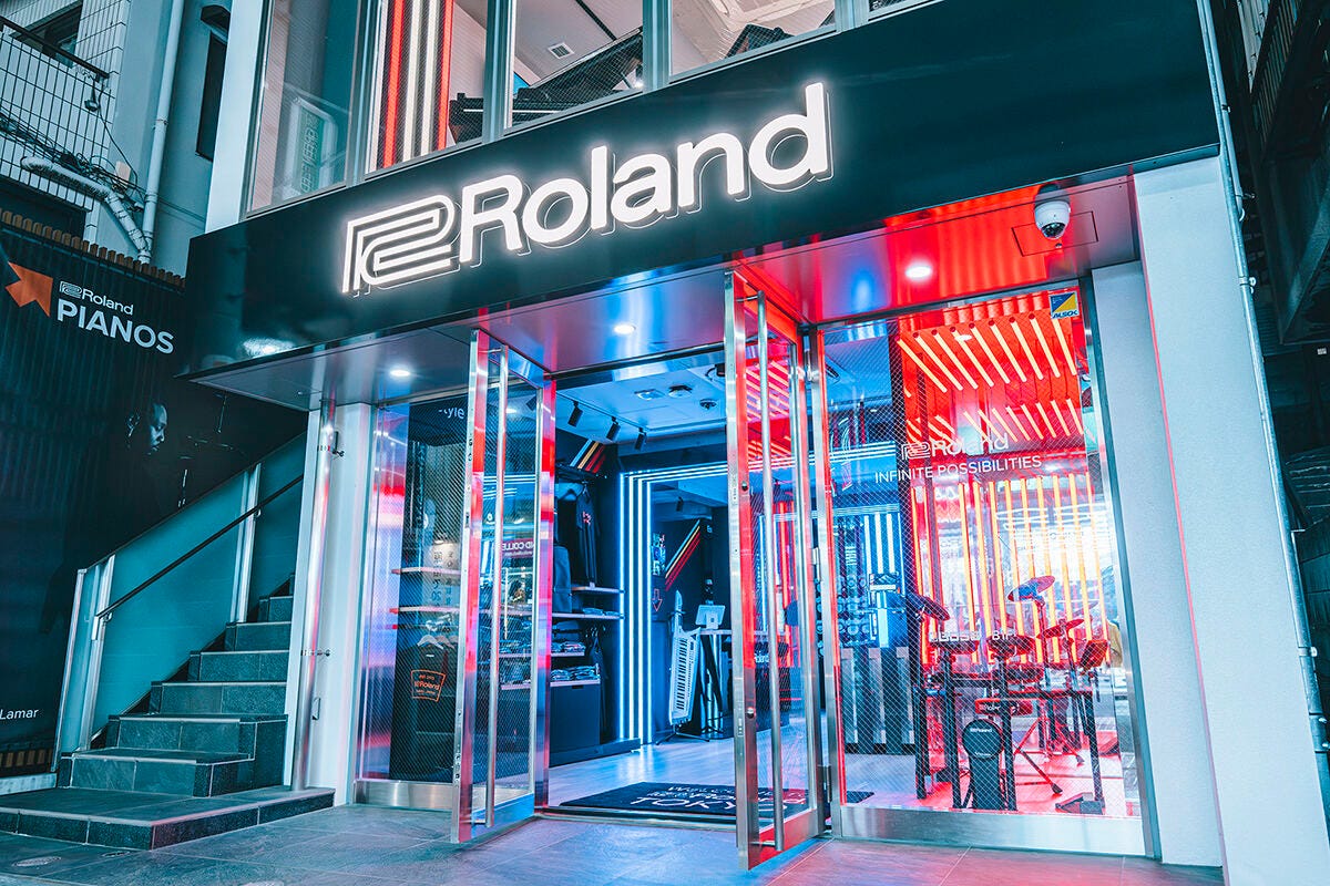 ローランドの直営店「Roland Store Tokyo」がまもなくオープン! - 演奏できない人もクリエィティブになれるショップ | マイナビニュース