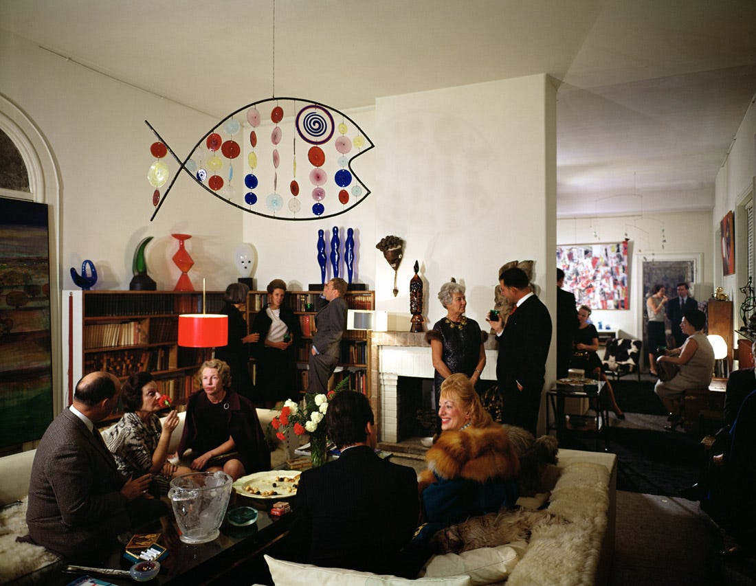 Philanthropy: Peggy Guggenheim's drawing room | Lapham's Quarterly