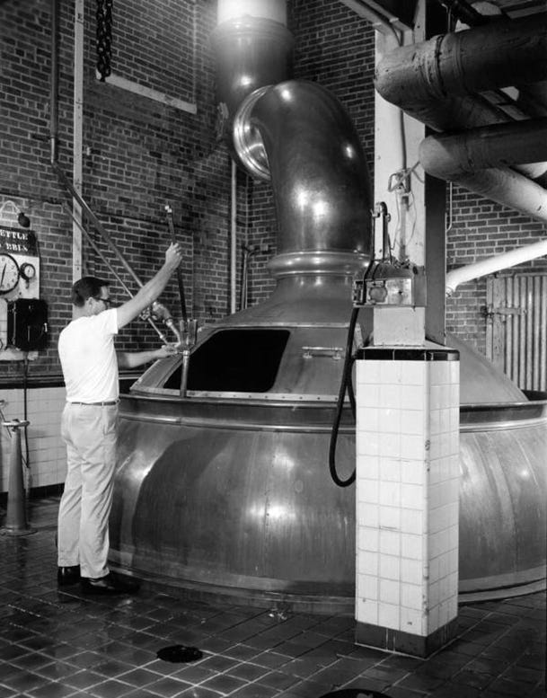  Figure 3: Regal Brewery vat in Miami plant in 1967