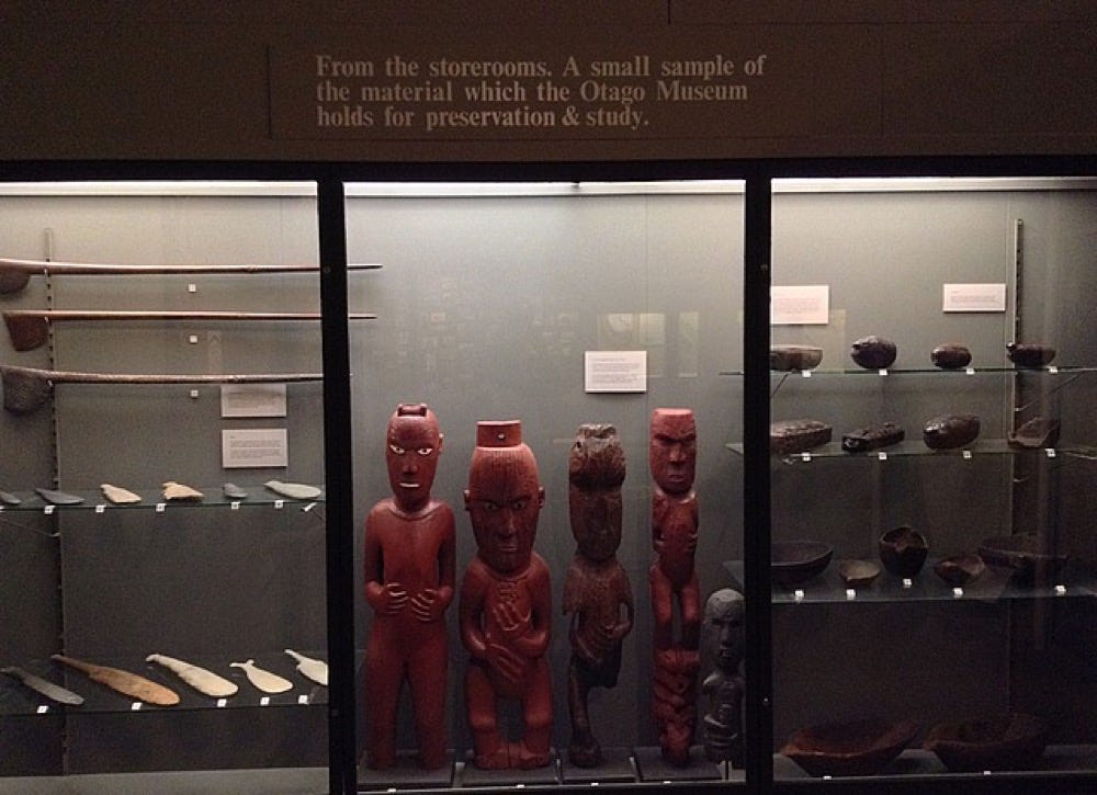 Otago museum showing some of its storerooms