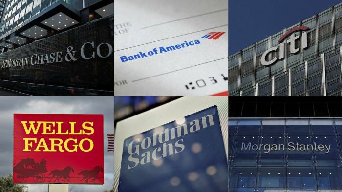 US banks could cut 200,000 jobs over next decade, top analyst says |  Financial Times