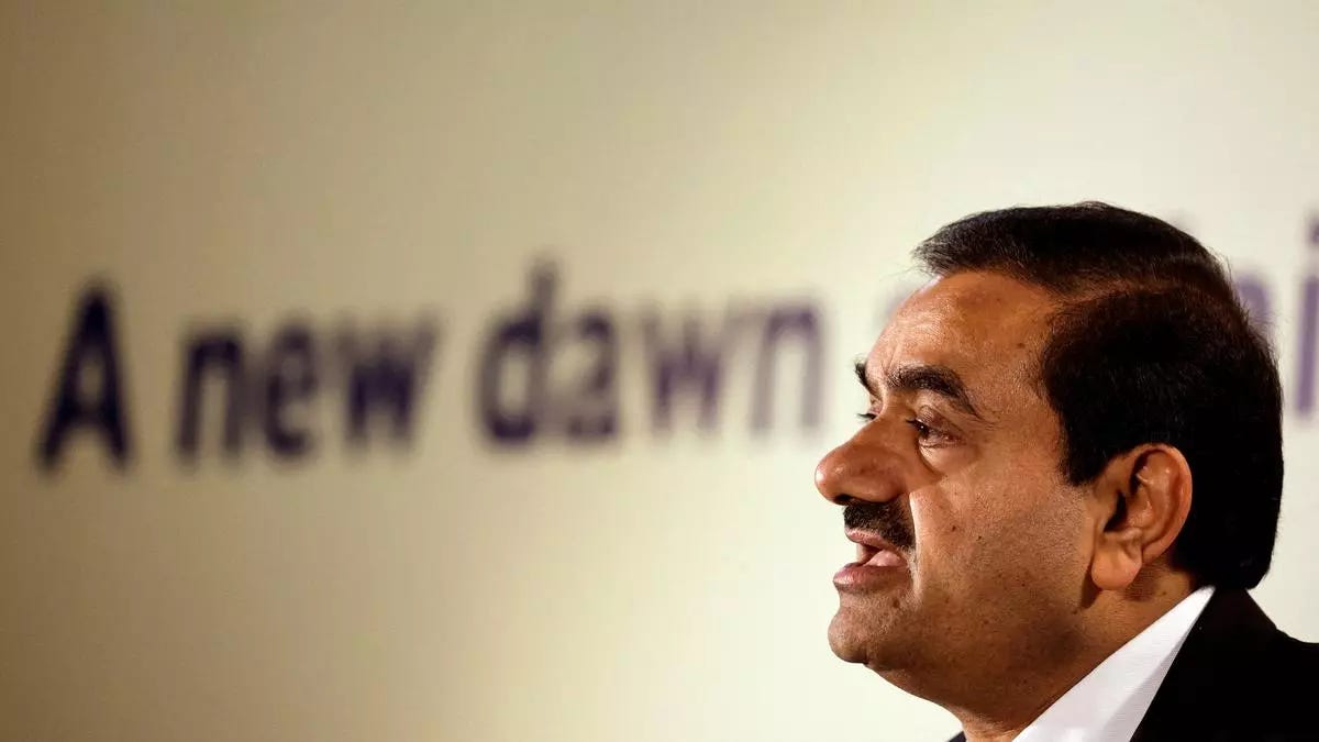 Gautam Adani overtakes Ambani in Asian rich list