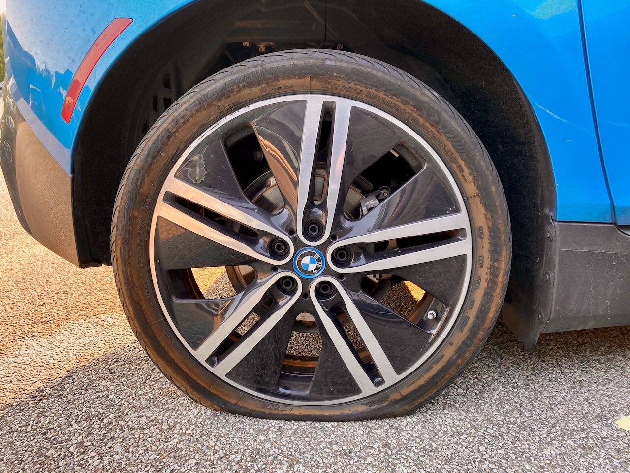BMW-i3-flat-tire-3 - Stephen Foskett, Pack Rat
