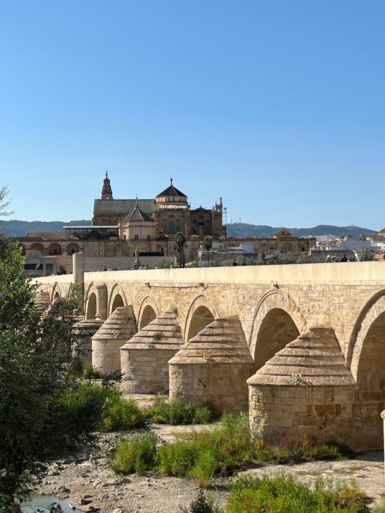 1st Century Roman bridge in Cordoba Spain