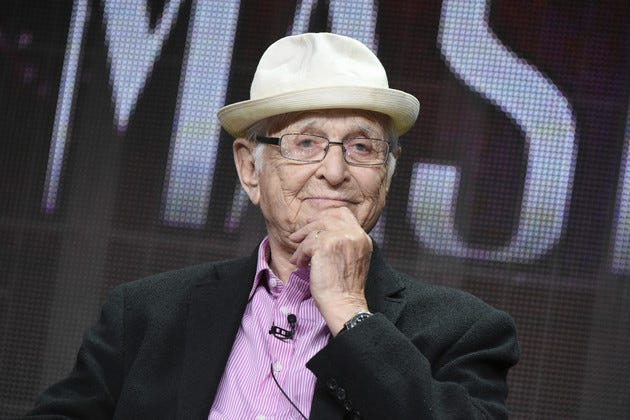 Norman Lear appears during the &quot;American Masters: Norman Lear&quot; panel at the PBS Summer TCA Tour on Aug. 1, 2015, in Beverly Hills, Calif.