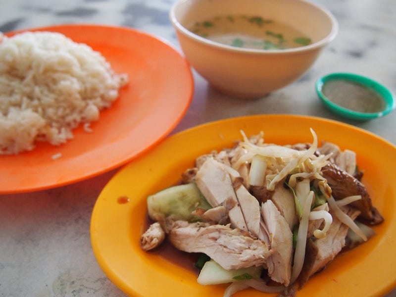 Chicken and rice: Georgetown - Penang