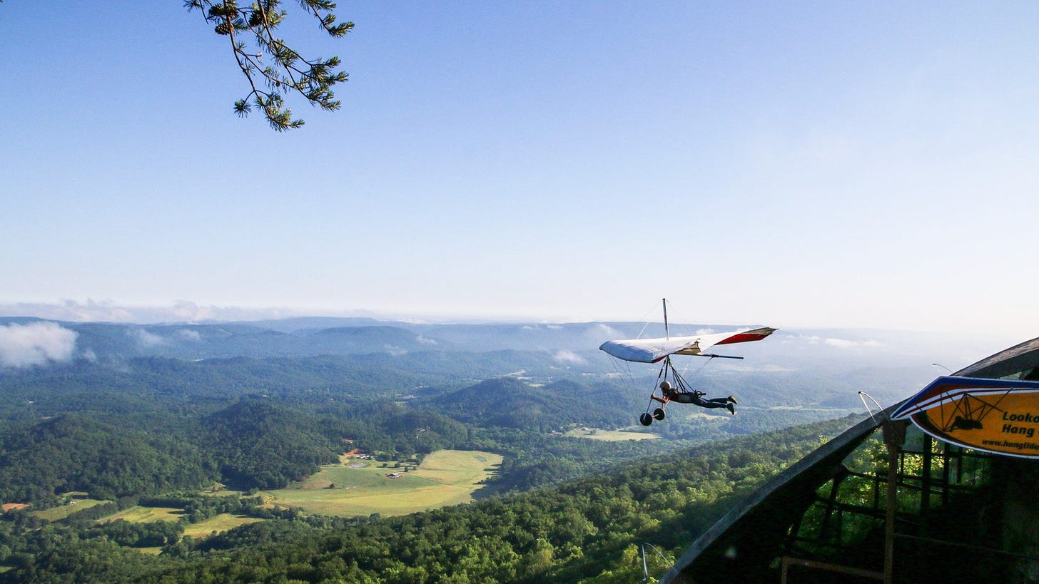 Lookout Mountain Flight Park – Hang Gliding Review | Condé Nast Traveler