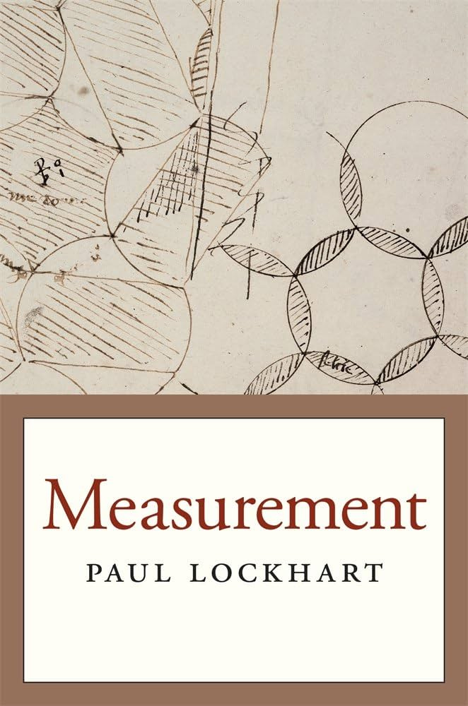 Measurement: Lockhart, Paul: 9780674284388: Amazon.com: Books