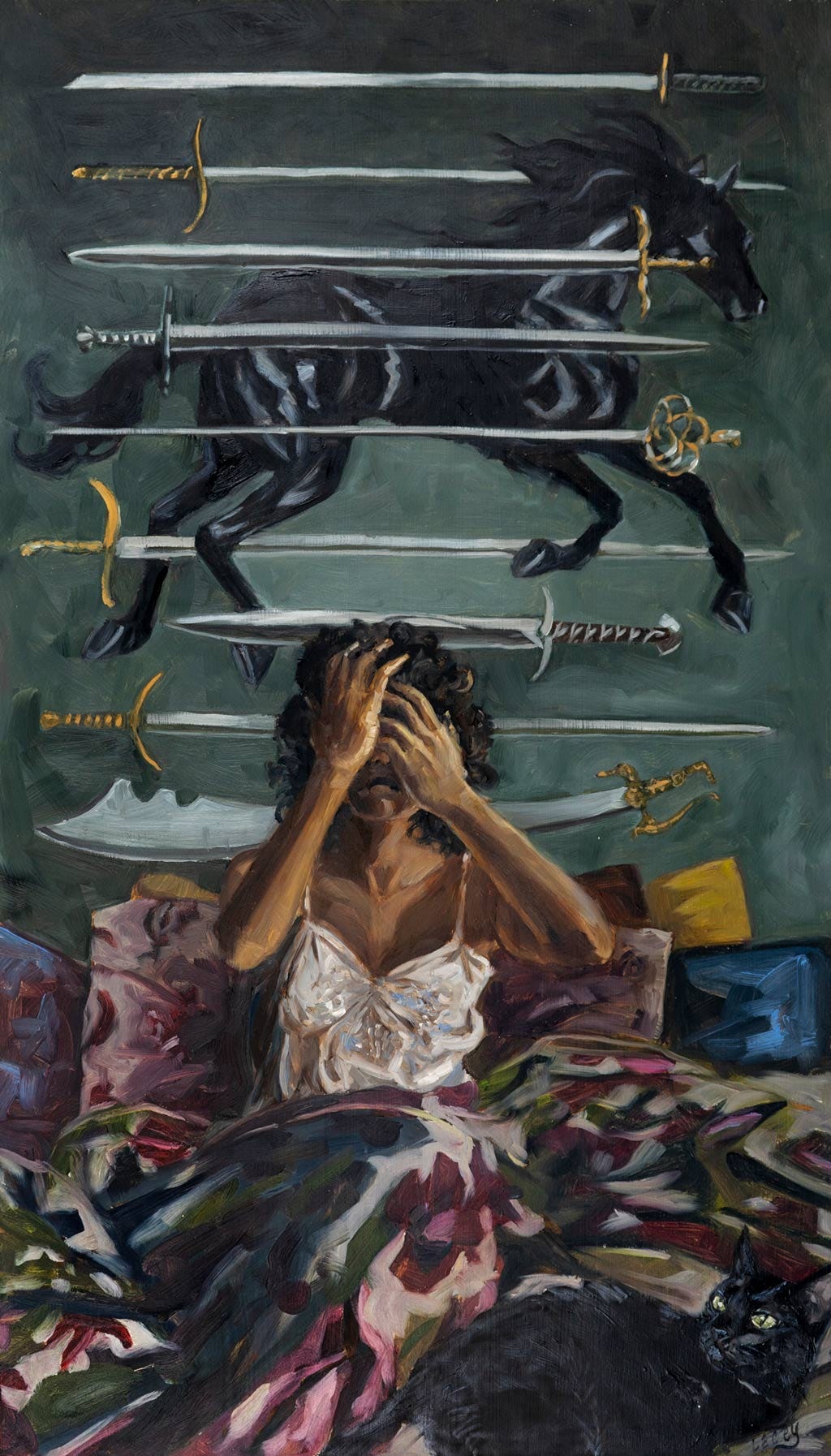 Nine of Swords - Modern Eden Gallery