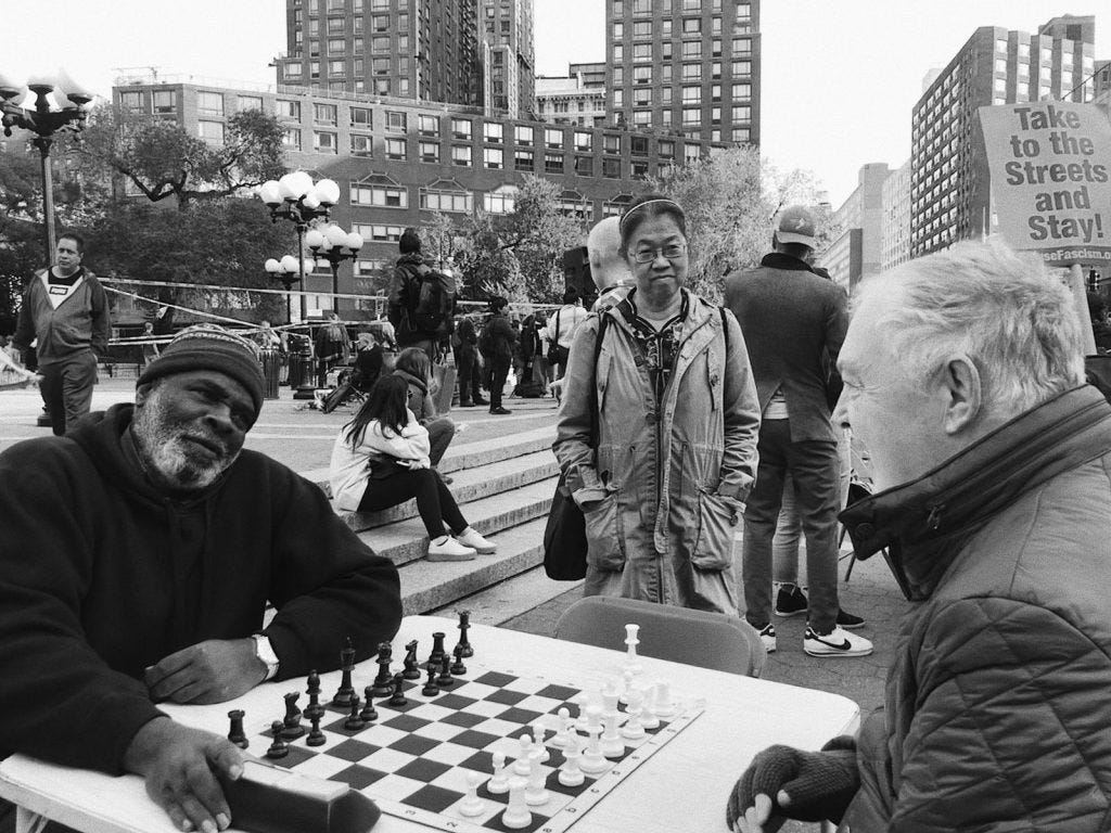 When Steve met the chess hustlers of New York - Chandlers Ford Chess Club