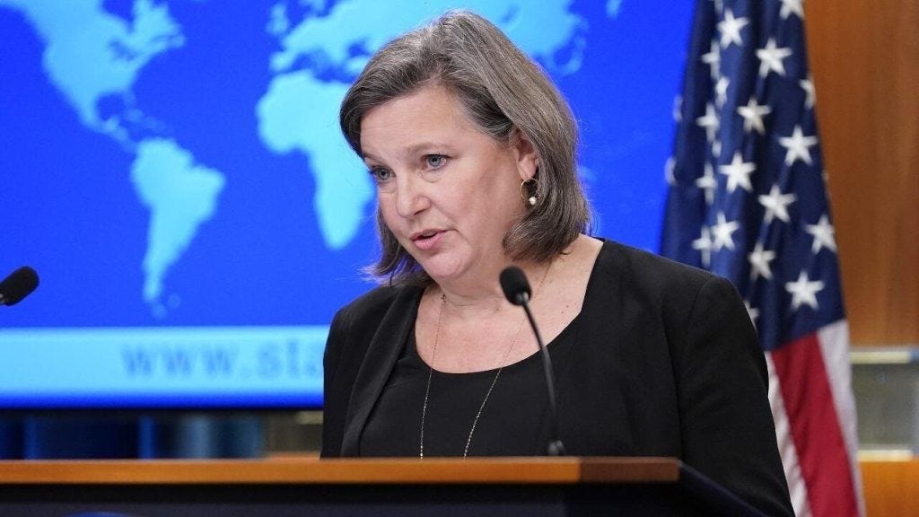 fruitless meeting with the putschists for the American emissary Victoria  Nuland