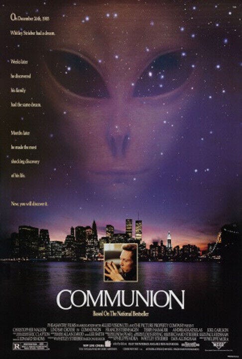 Communion (1989) Movie Poster, Original, SS, Unused, NM, Rolled - Picture 1 of 1