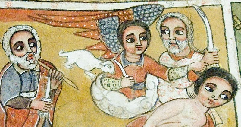 File:Detail - The Story of Abraham and Isaac (2381693150).jpg