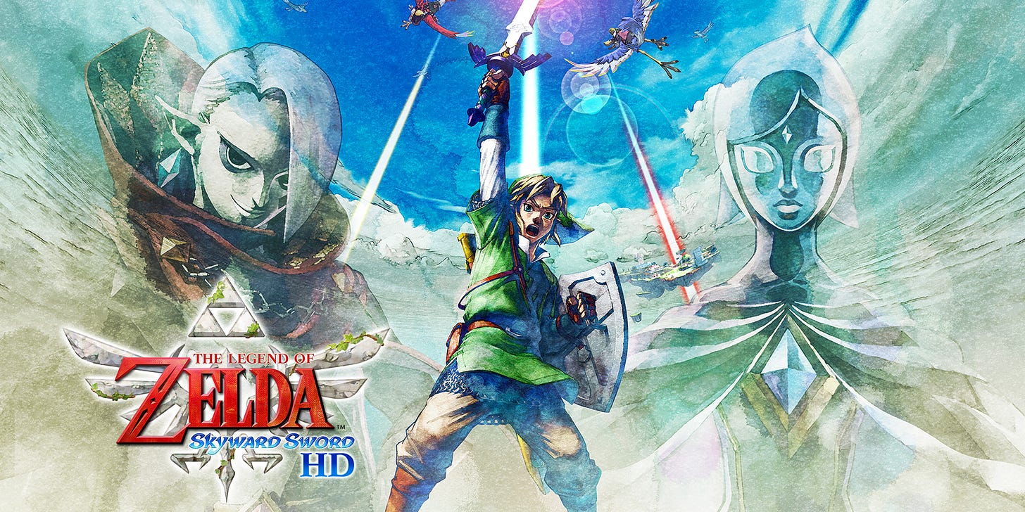 Front cover of Skyward Sword HD