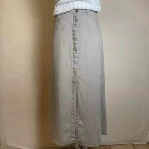 90's Vintage Gap Linen Skirt. Size 6. Great condition.  - Picture 1 of 6