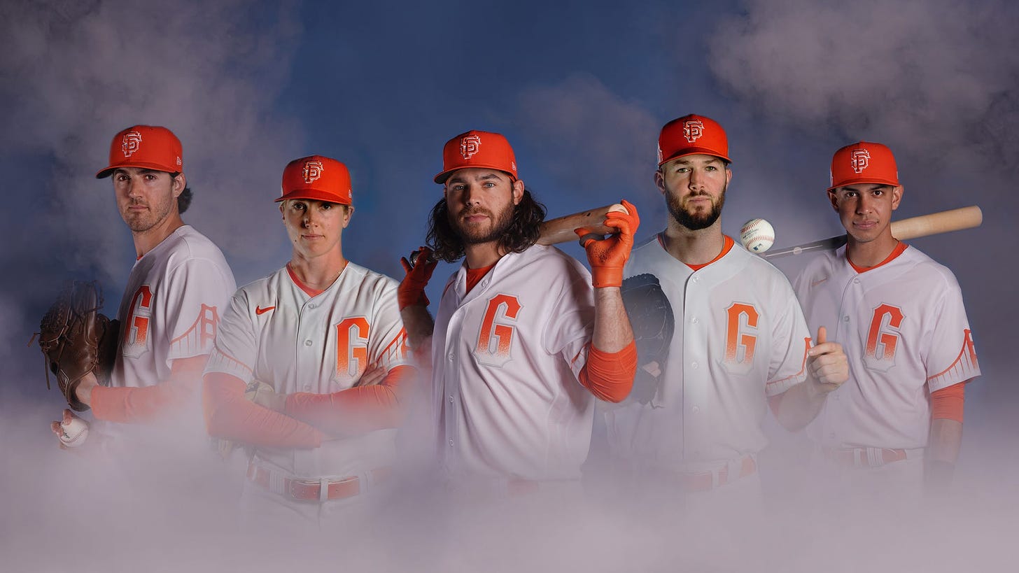 San Francisco Giants partner with Nike on City Connect Jersey Series