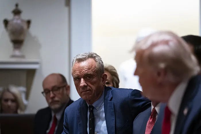 Russell Vought, Robert F Kennedy Jr and Donald Trump during a cabinet meeting at the White House in Washington DC. Photograph: ABACA/REX/Shutterstock Russell Vought, Robert F Kennedy Jr and Donald Trump during a cabinet meeting at the White House in Washington DC. Photograph: ABACA/REX/Shutterstock