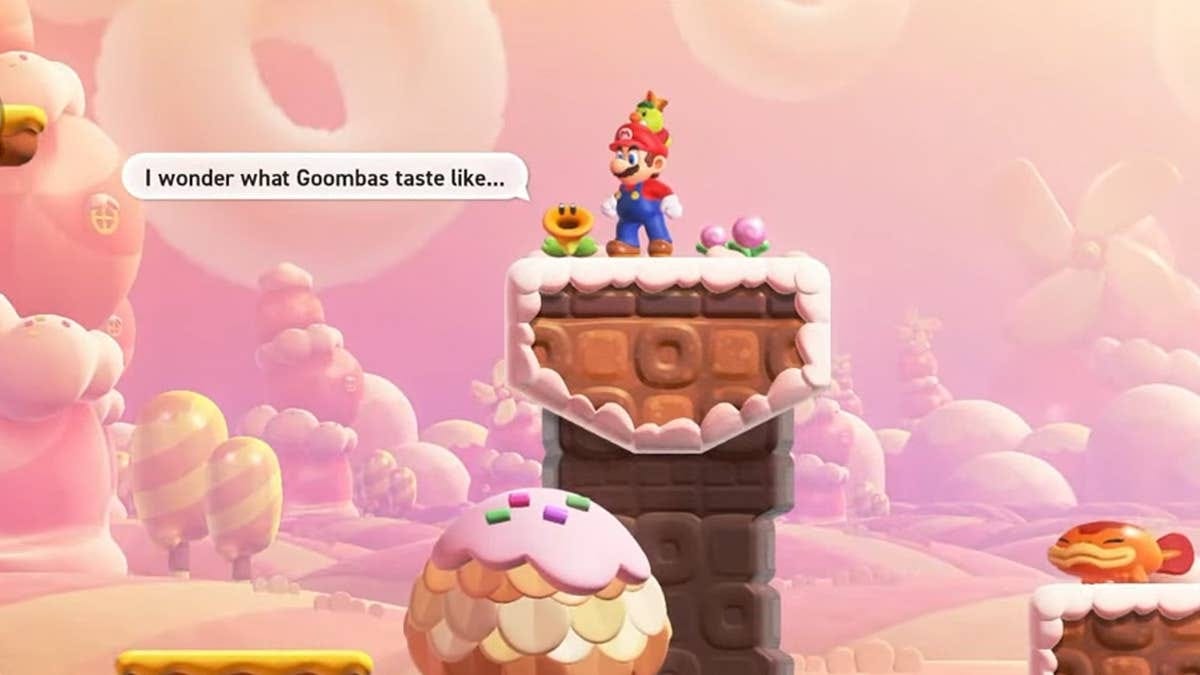 Nintendo says you can mute - but not completely ignore - Super Mario Bros.  Wonder's talking flowers | Eurogamer.net