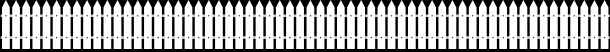 graphic of white picket fence, made in Canva