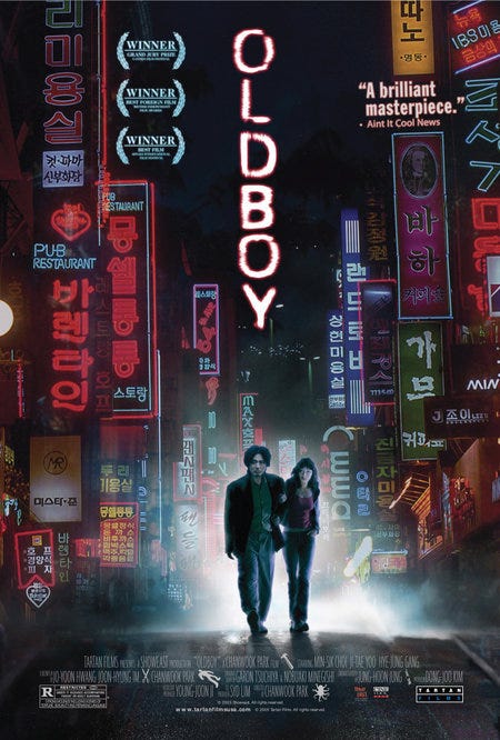 Cinema poster for "Oldboy"