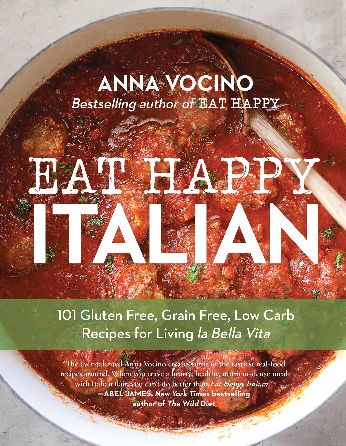 eat happy italian cookbook