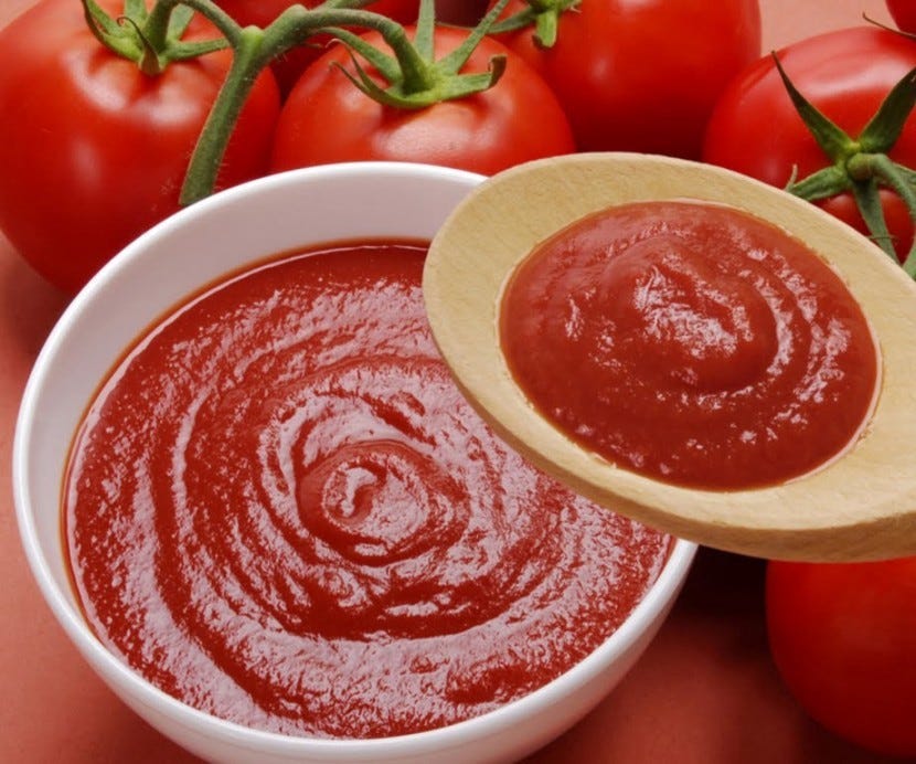 First Ever Tomato Ketchup was invented back in 1812