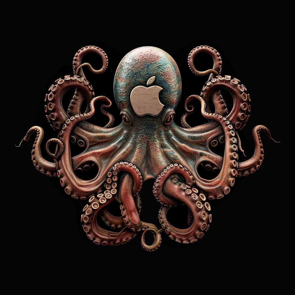 gregloving_octopus_with_apple_logo_for_head_1d96b8ce-2239-419c-901d-d19e87b0bed1.png
