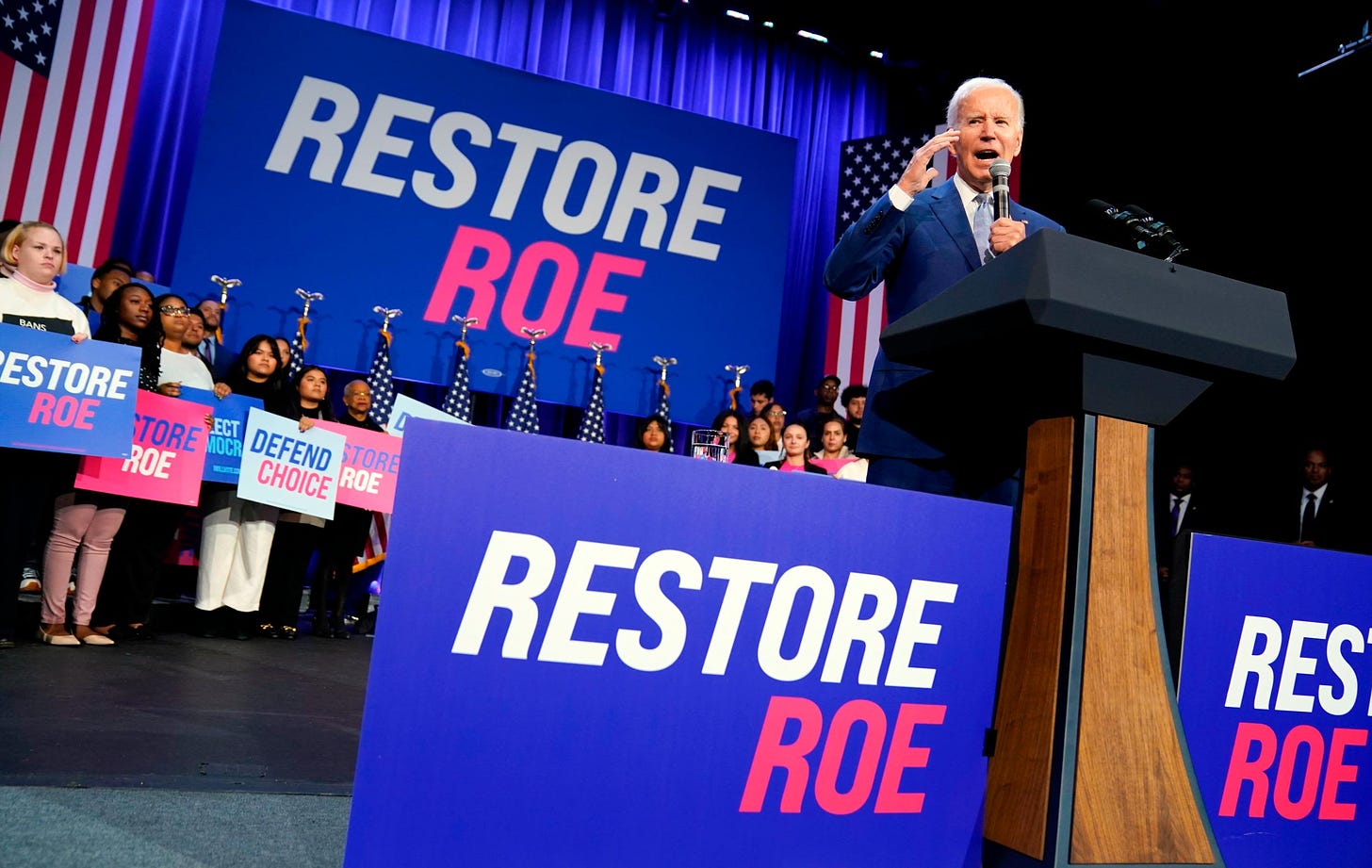 Biden promises abortion rights law as Democrats try to rally voters | CNN  Politics