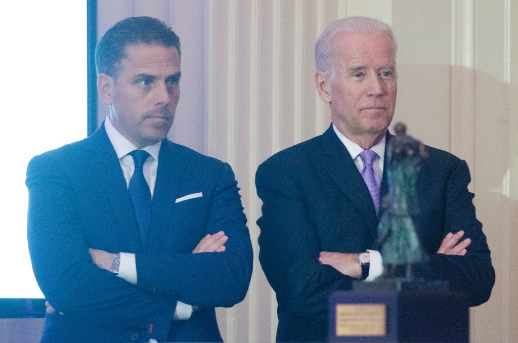 Hunter Biden and Joe Biden