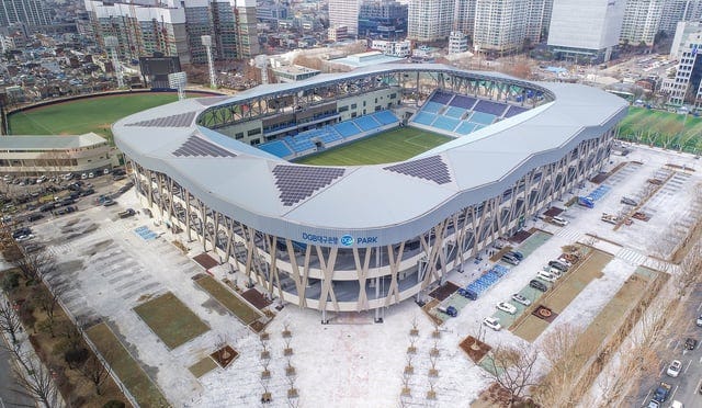 DGB Daegu Bank Park, Daegu, South Korea : r/stadiumporn