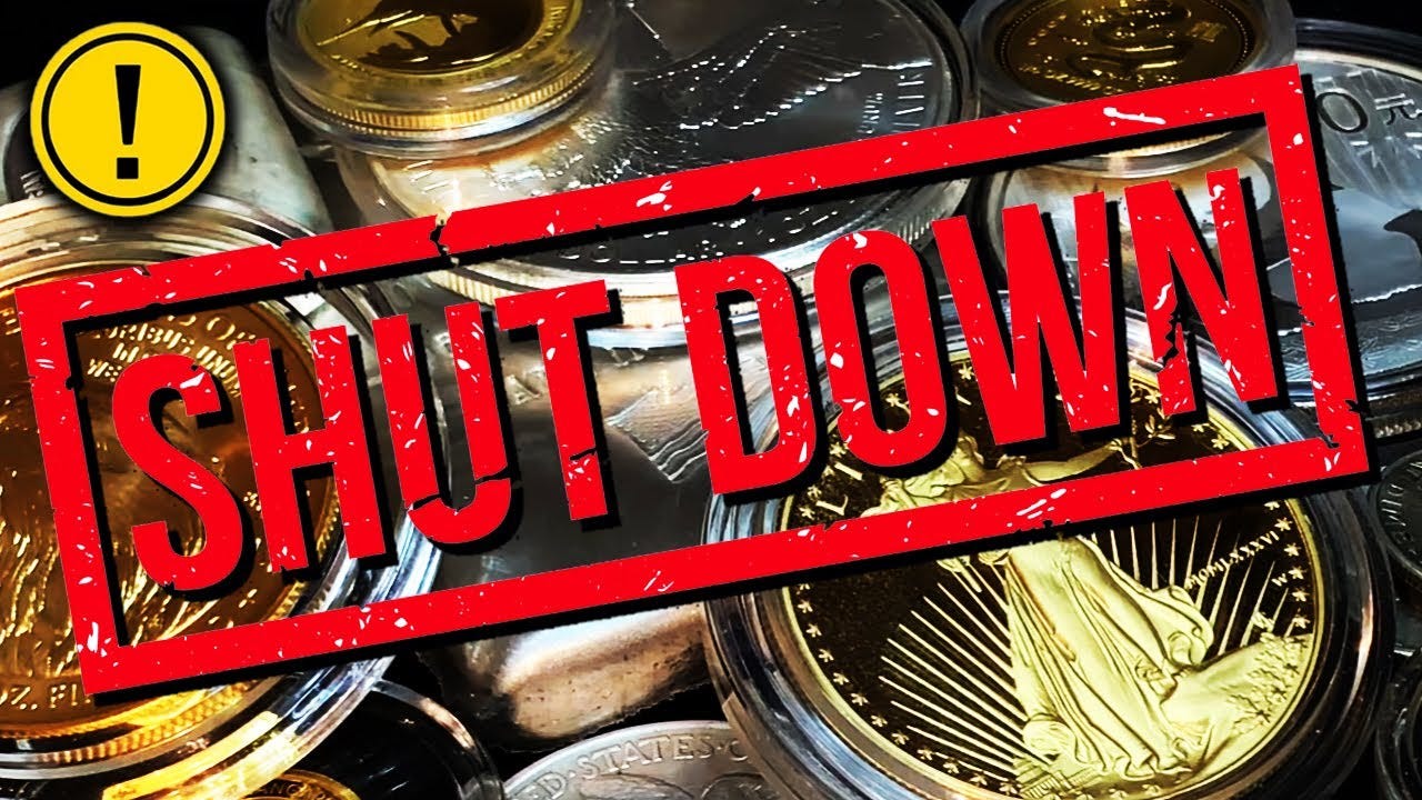 MAJOR ALERT! Banks Are CLOSING Coin Shop Accounts! This Is HUGE! - YouTube