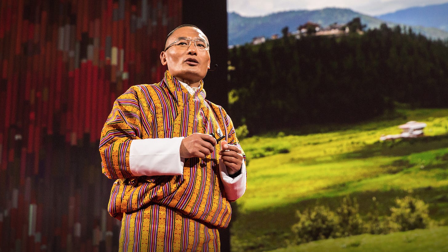 Tshering Tobgay: This country isn't just carbon neutral -- it's carbon  negative | TED Talk