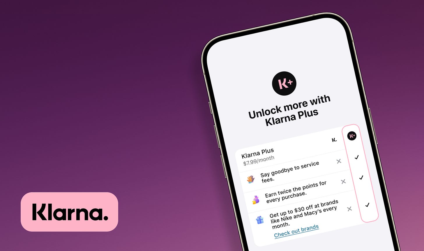 PR main Klarna plus