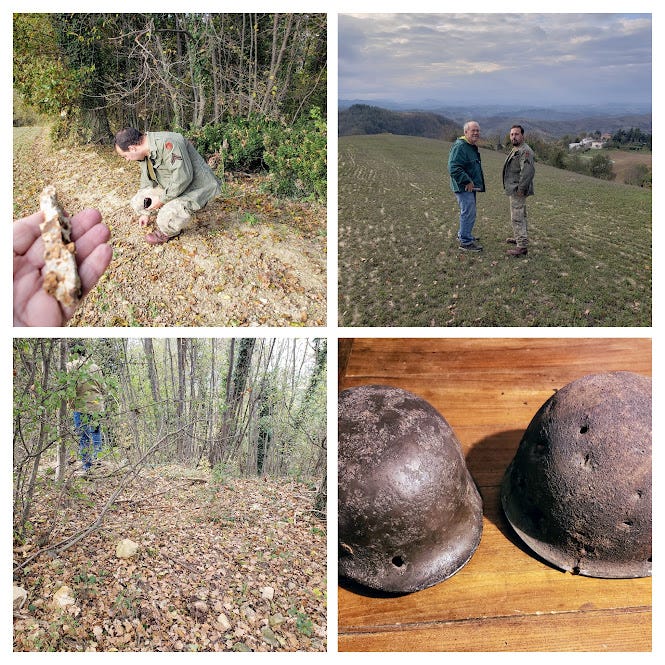 May be an image of 3 people, mushroom, puffball mushroom and morel mushroom