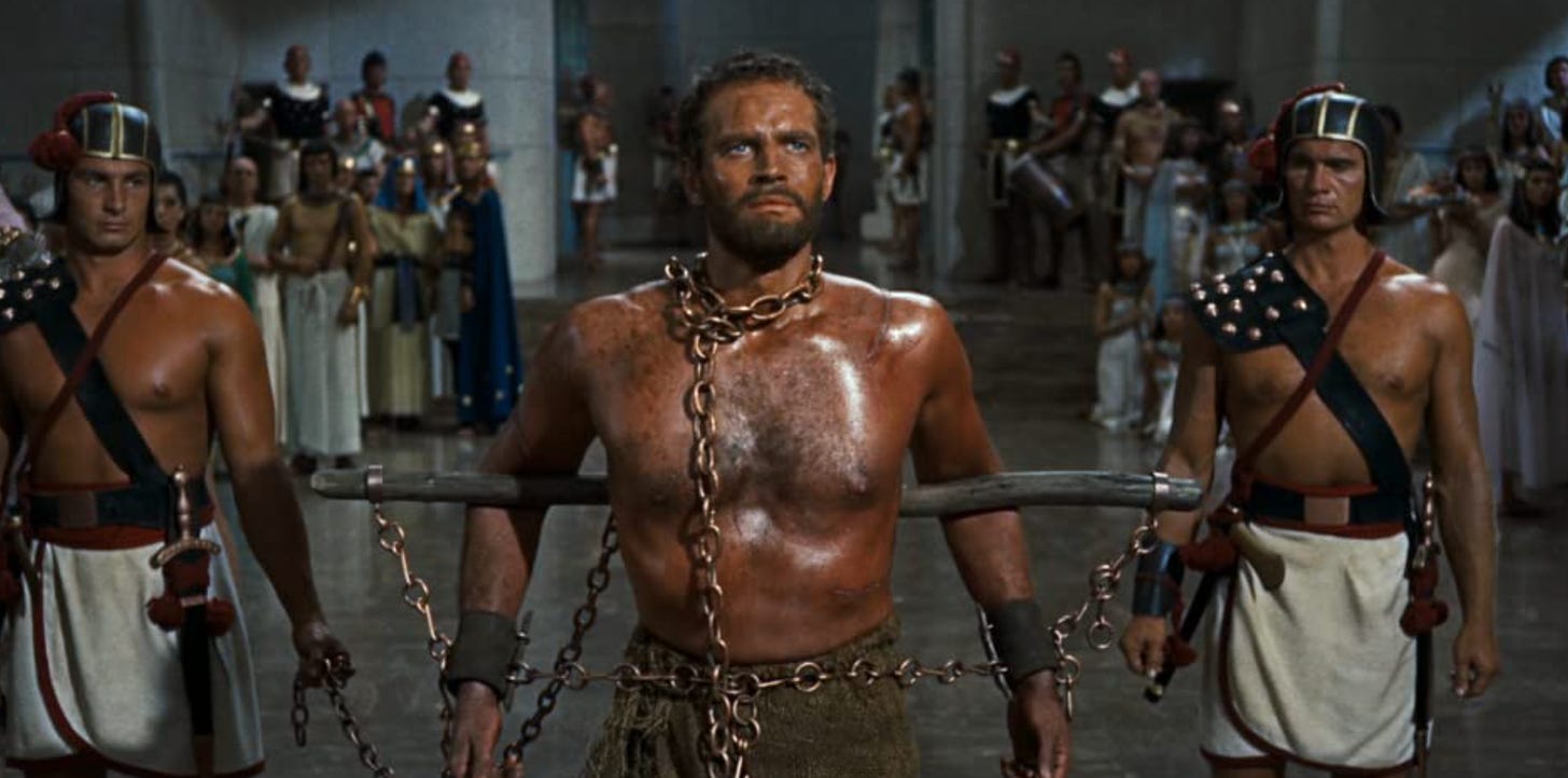 The Ten Commandments' is possibly the horniest Passover movie ever - Queerty