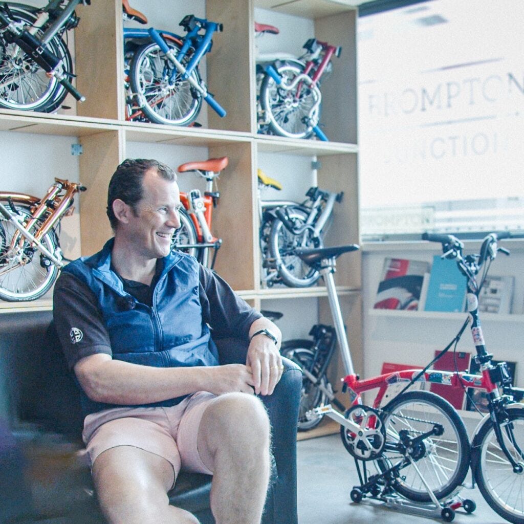 The Good Growth Podcast guest Will Butler-Adams, CEO of Brompton